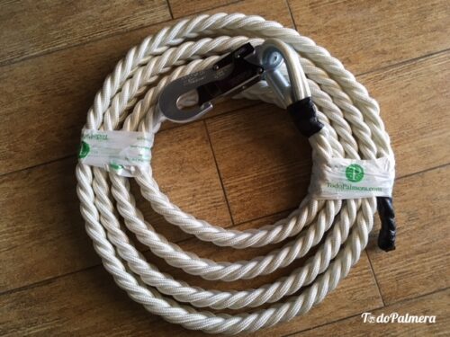 remplacement de corde pour “palmerero” de 5m 42mm tressé sans pince